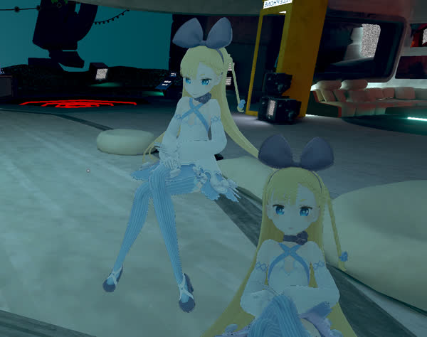 VRChatの様子